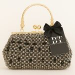 a close up of a purse