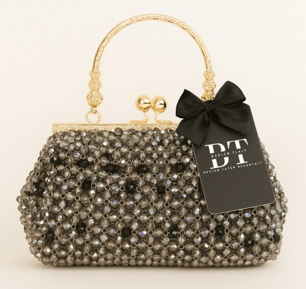 a close up of a purse